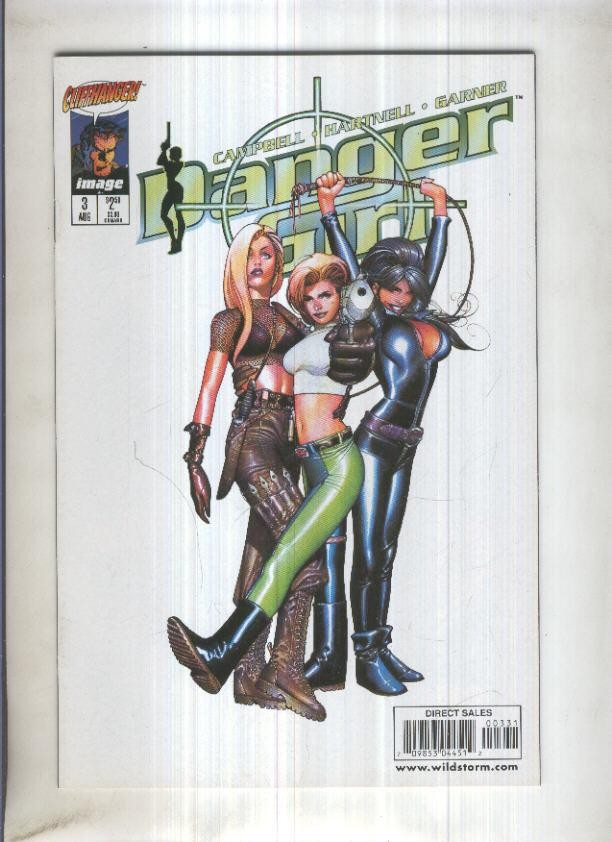 DANGER GIRL, Vol.1 No.03A: Dangerous Curves (Image 1998)