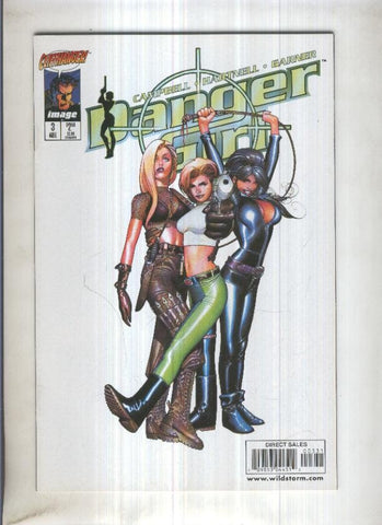 DANGER GIRL, Vol.1 No.03A: Dangerous Curves (Image 1998)