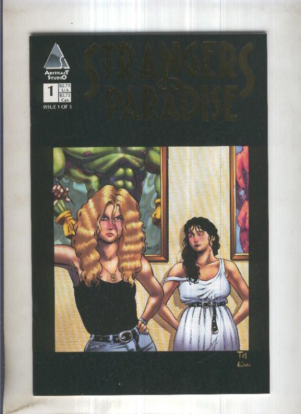 STRANGERS IN PARADISE, Mini-Series No.01: GOLD RE-PRINT (Abstract Studios 1997)