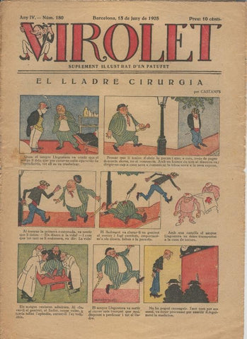 Virolet suplement illustrat d,en Patufet numero 180 del 20.06.1925