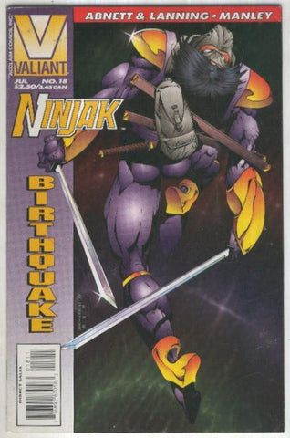 NINJAK, Vol.1 No. 18: Icebreaker (Valiant 1995)