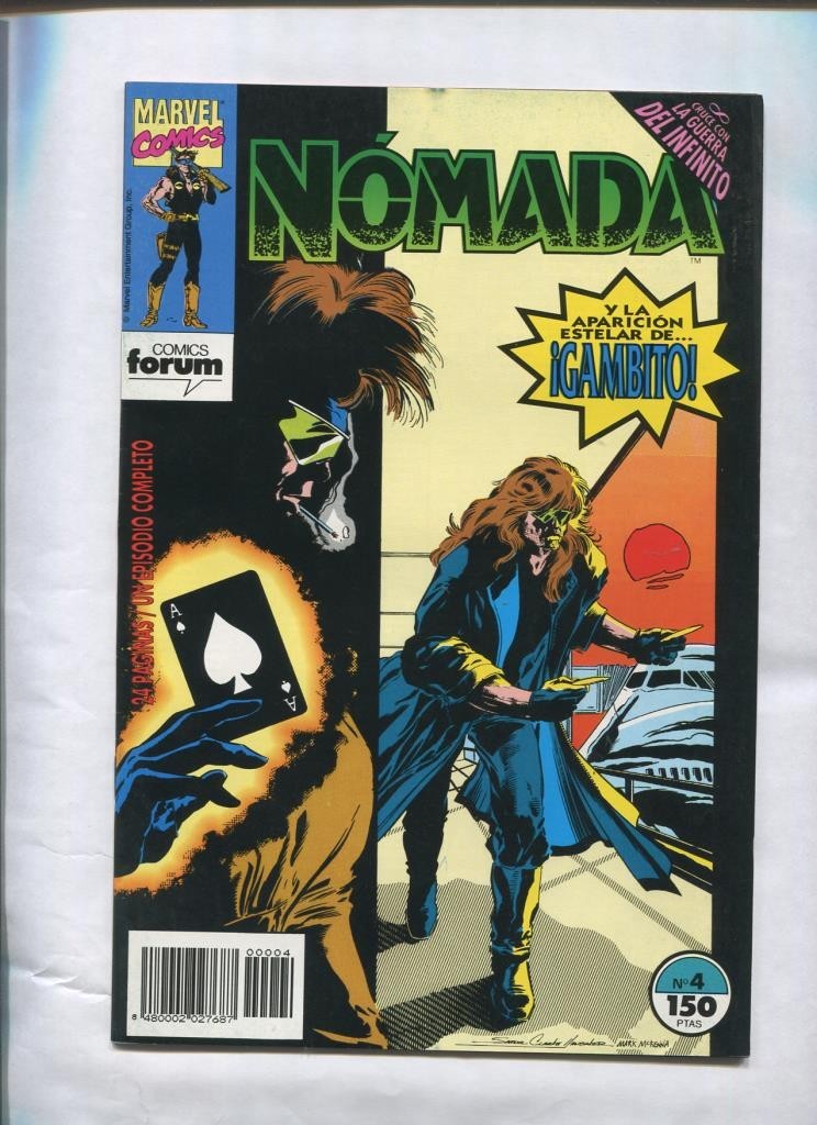 Nomada numero 4: cruce con guerra infinito y la aparicion de Gambito