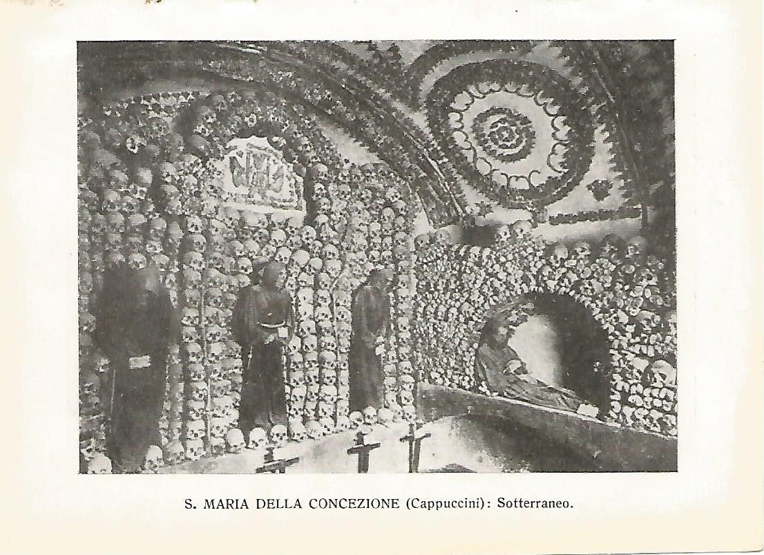 Lamina 1042: ROMA. Santa Maria della Concezione. Subterraneo