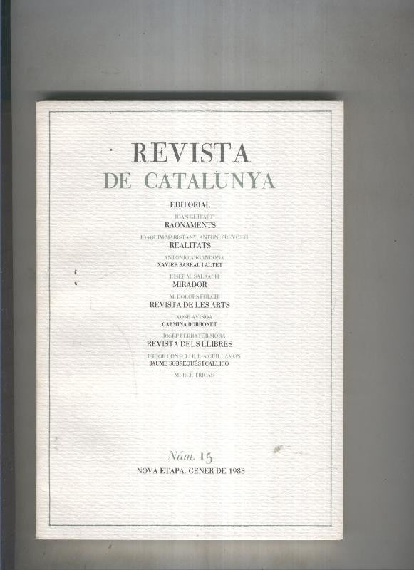 Revista de catalunya numero 015