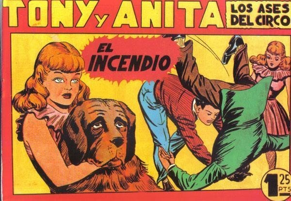 Tony y Anita facsimil numero 009: El incendio