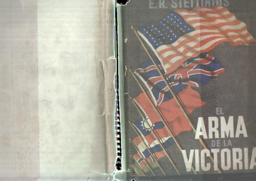 El arma de la Victoria (sobrecubierta mal estado segun imagen adjunta)