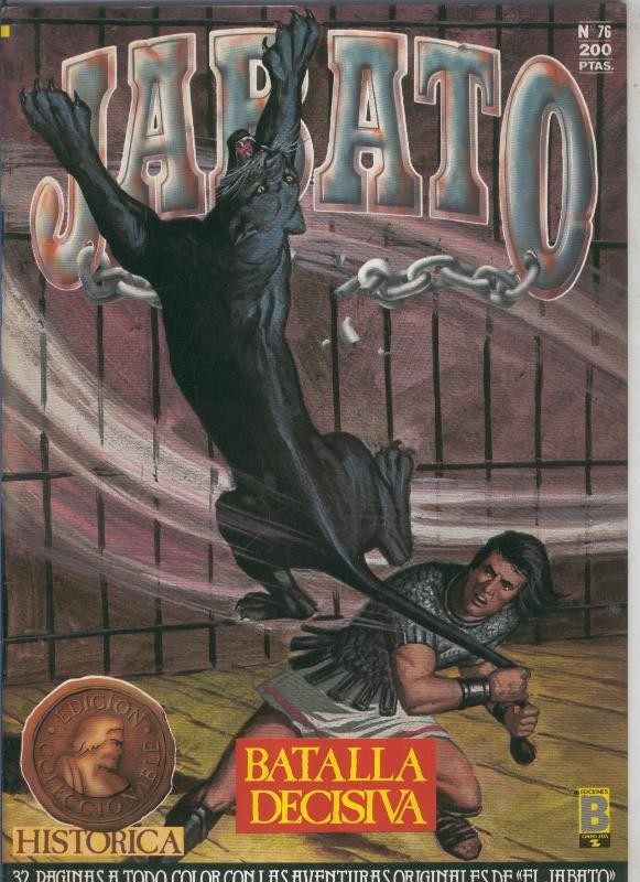 Jabato color primera edicion numero 076:Batalla decisiva