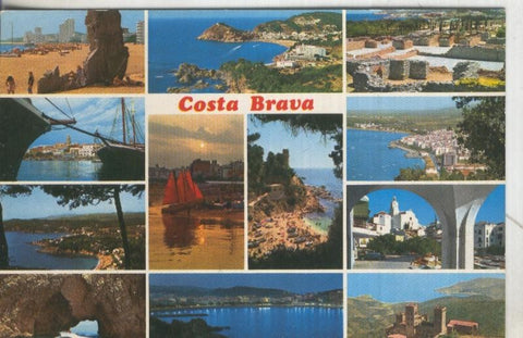 Postal 6044 : Costa Brava: de Blanes a Puerto de la Selva