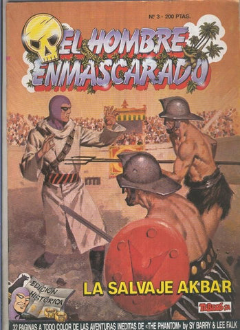 El Hombre Enmascarado numero 03 (numerado 1 en trasera)