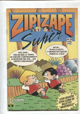 Super Zipi y Zape numero 022: las hermanas gilda, Montse, Oscar Bombilla, Tito Glub, Roquita