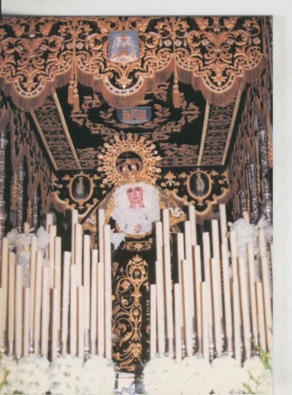 Postal 008703: Virgen Ntra Sra de la Soledad, iglesia de San Bernardo de Alcala de Henares, madrid