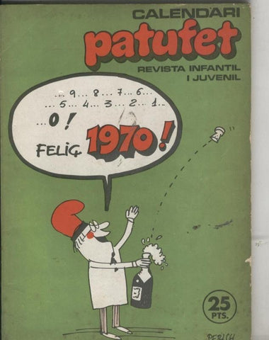 Patufet calendario 1970