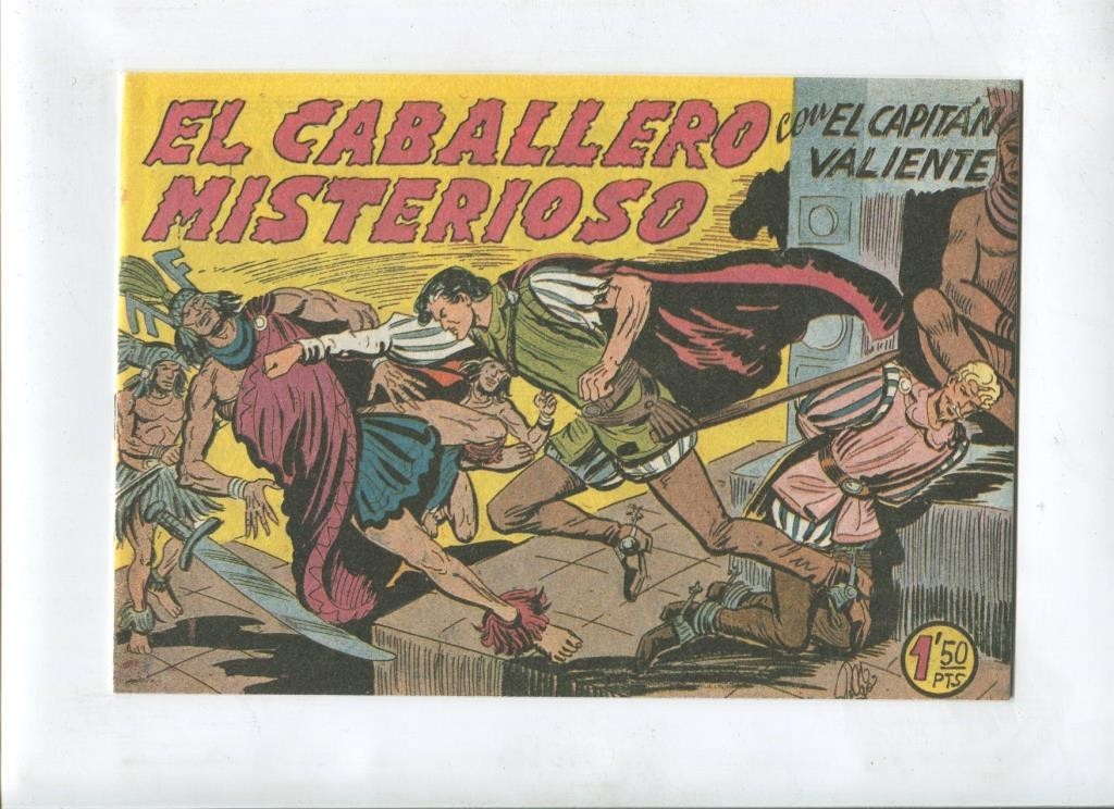 Facsimil: El Capitan Valiente numero 14: El caballero misterioso
