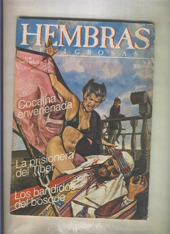 Hembras peligrosas numero 03 (numerado 2 en trasera)