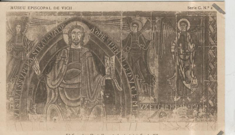 Postal 010239: Vich: museo episcopal: El creador