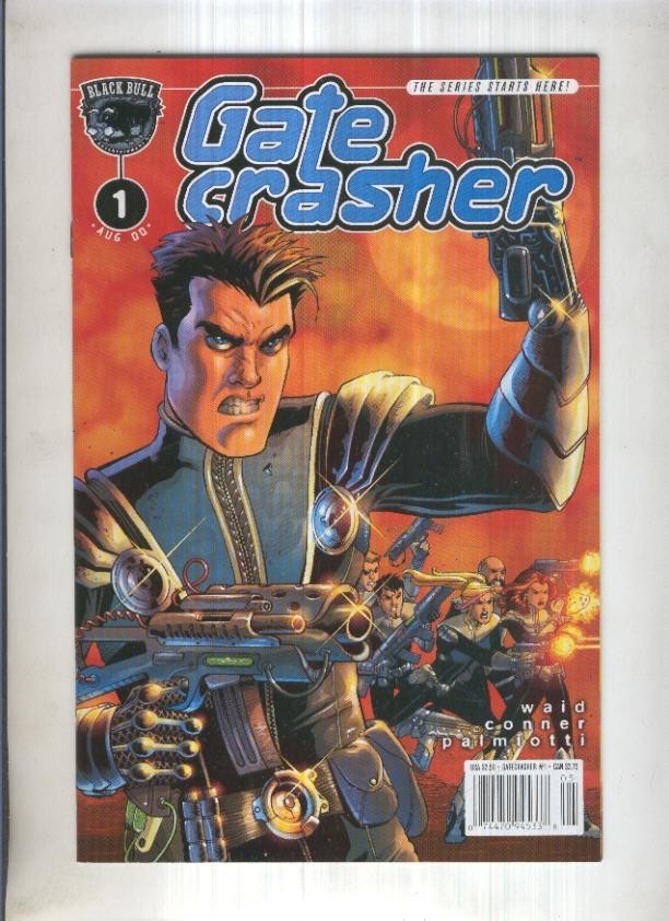 GATE CRUSHER, Vol.1 No.01: Three for Four (Black Bull 2000)