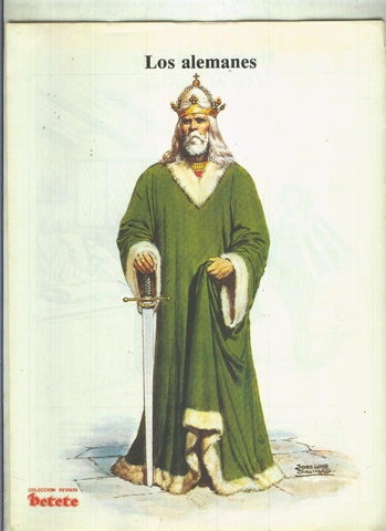 Jose Lus Salinas. Historia del Traje: Los alemanes, 1 hoja numerada a mano 2