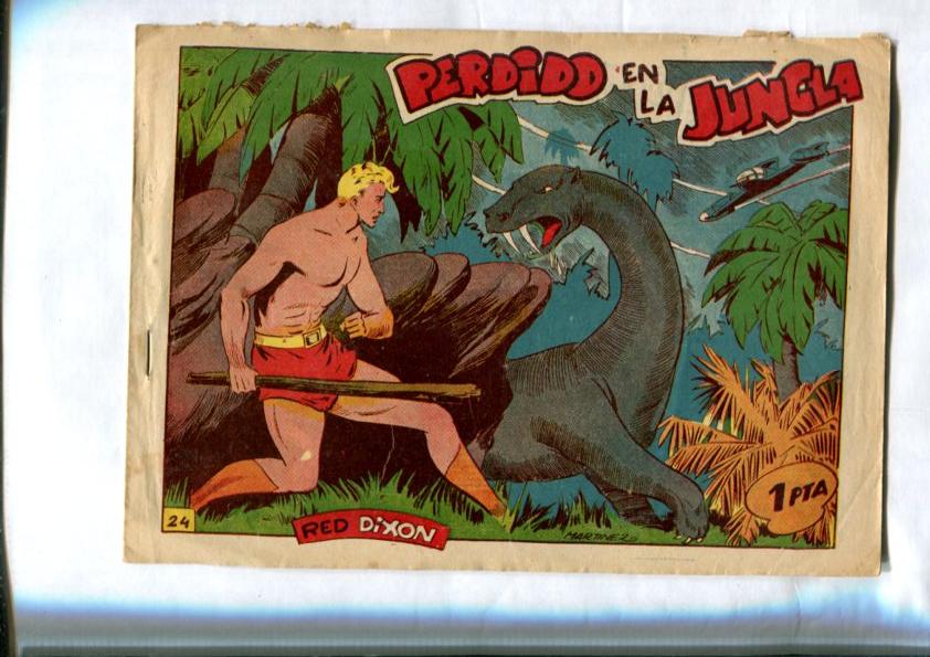 Red Dixon 1ª serie numero 24: Perdido en la jungla