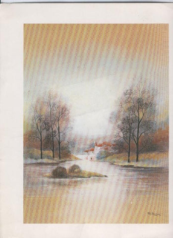 Lamina numerada 005: Paisaje por MA Pascual