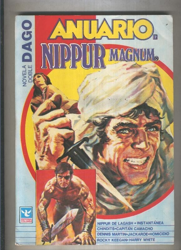 Anuario Nippur Magnum numero 07: Dago, Nippur, Denni Martin, Harry White, etc