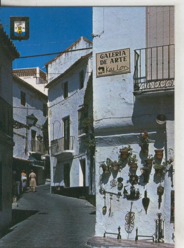Postal 009976:  Rincon tipico de Marbella en Malaga
