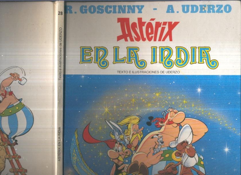 Album Asterix: En la India (numerado 28 en lomo)