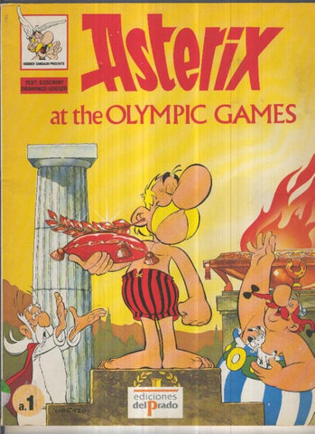Album Asterix: at the Olympic Games (edicion en ingles)