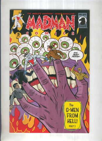 MADMAN COMICS: THE G-MEN FROM HELL : Numero 03 (Dark Horse 2000)