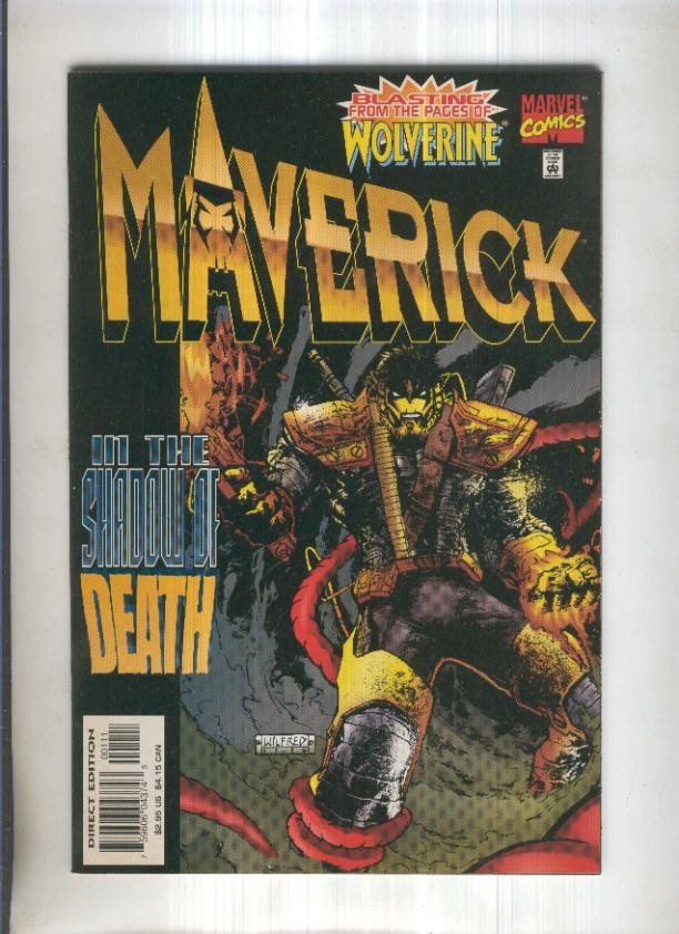 MAVERICK IN THE SHADOW OF DEATH, Vol.1 No.01: The Sword sung on a Barren Heath  (Marvel 1997)