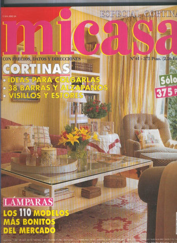 MI CASA Numero 61. ESPECIAL CORTINAS
