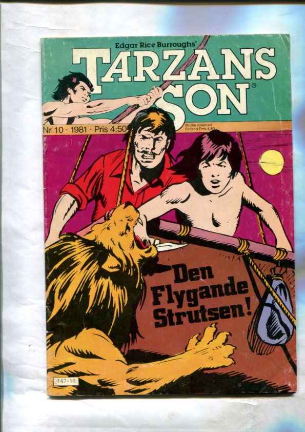 Tarzans Son numero 10: Den Flygande Strutsen (S.Martinez)