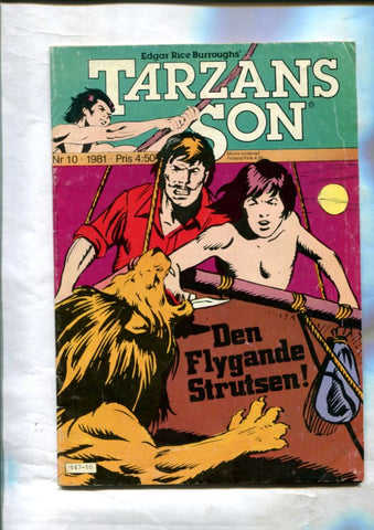 Tarzans Son numero 10: Den Flygande Strutsen (S.Martinez)
