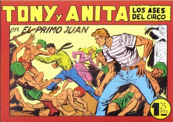 Tony y Anita facsimil numero 140: el primo Juan