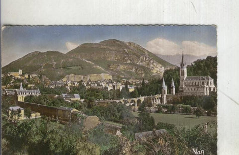 Postal: Lourdes: La Basilique et le Calvaire