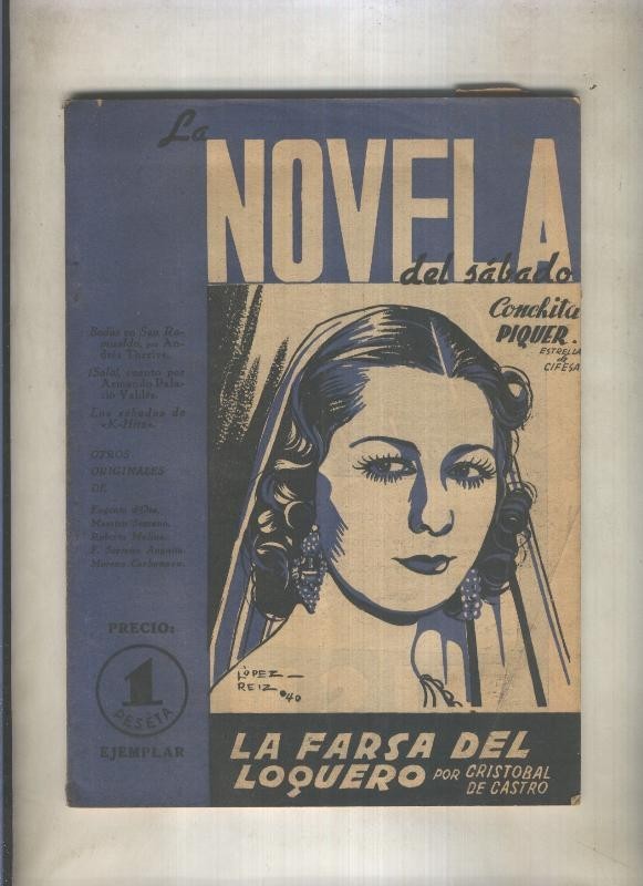 La novela del sabado numero 005: La farsa del loquero (Cristobal de Castro)