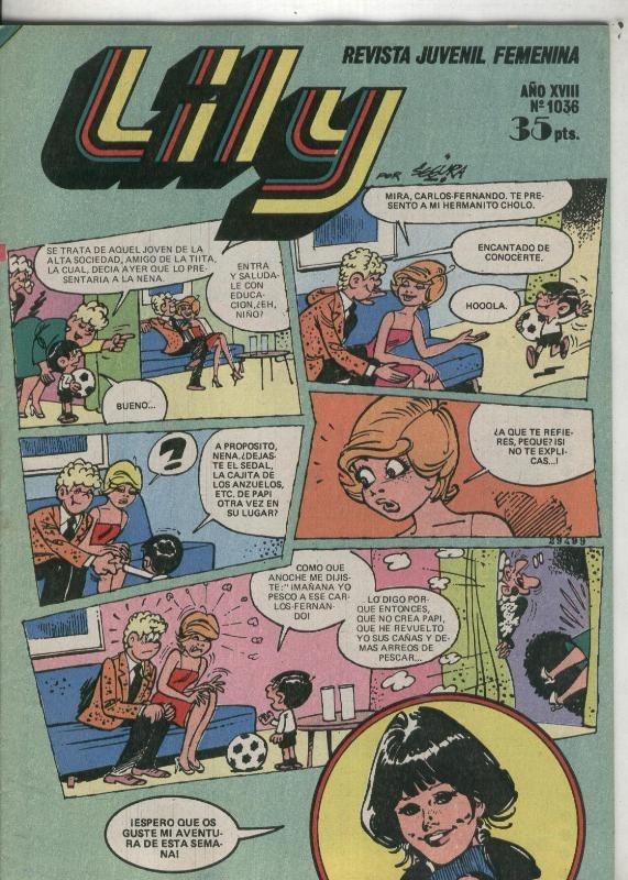 Lily numero 1036: poster Ringo Starr y Barbara Bach