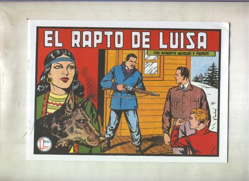 Roberto Alcazar y Pedrin facsimil numero 0275: El rapto de Luisa