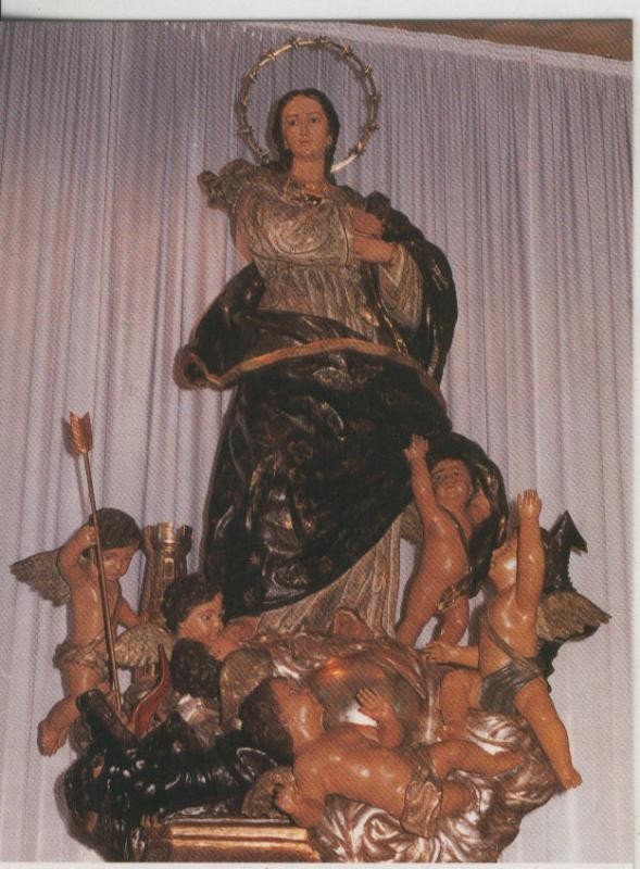 Postal 008698: Virgen La Inmaculada, parroquia de San Antonio de Alicante