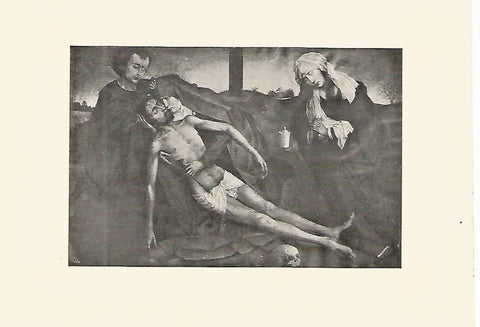 Lamina 896: WEYMEN. Entierro de Cristo