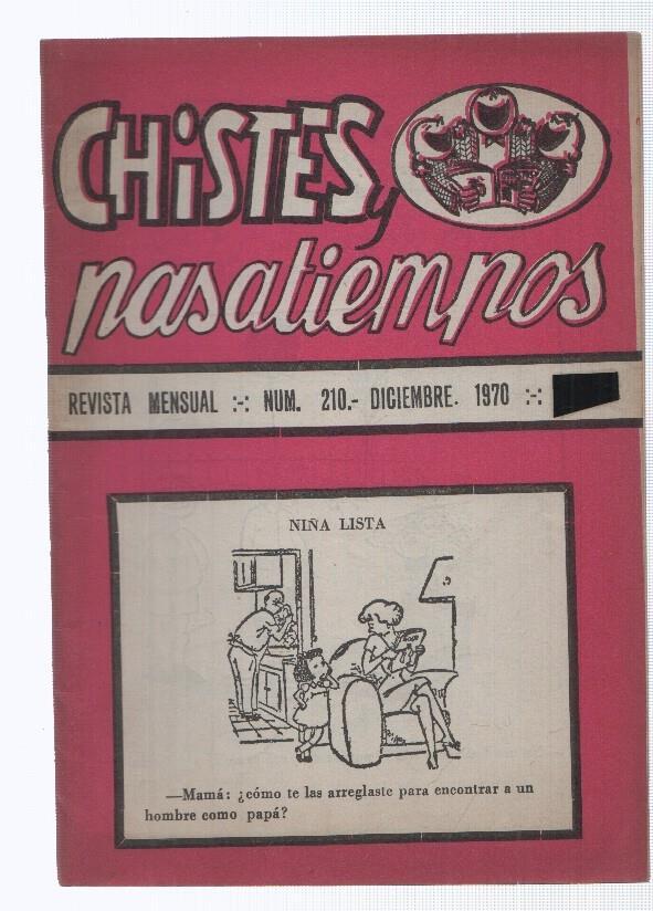 Chistes y Pasatiempos numero 210