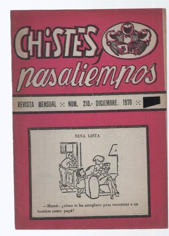 Chistes y Pasatiempos numero 210