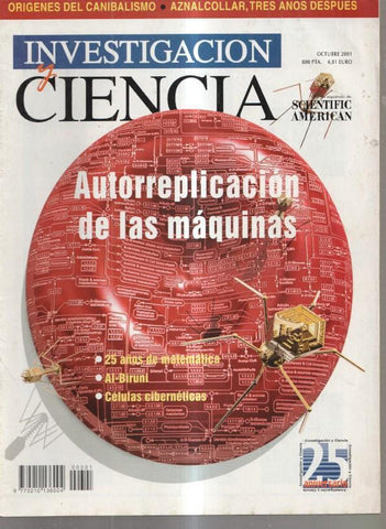 Investigacion y Ciencia numero 301: Autoreplicacion de las maquinas