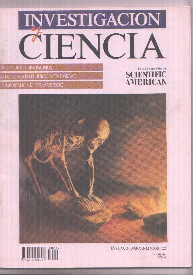 Investigacion y Ciencia numero 217: Origen de los dinosaurios