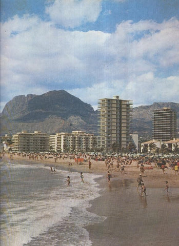 Album Grafico de España lamina 19; Benidorm, Alicante