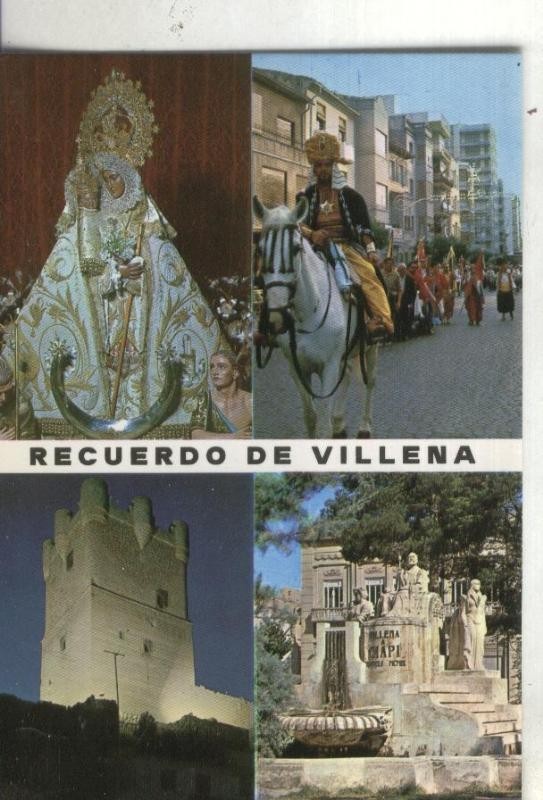 Postal: Villena: Viva la Morenica