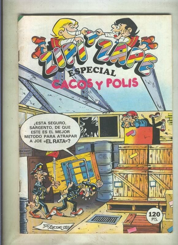 Zipi y Zape especial numero 138: Cacos y Polis (numerado 1 en trasera)