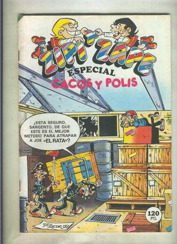 Zipi y Zape especial numero 138: Cacos y Polis (numerado 1 en trasera)