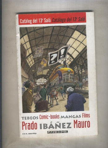 Catalogo XIIII Salon del Comic de Barcelona 1995