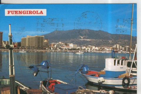 Postal 009820: Vista puerto de Fuengirola en Malaga