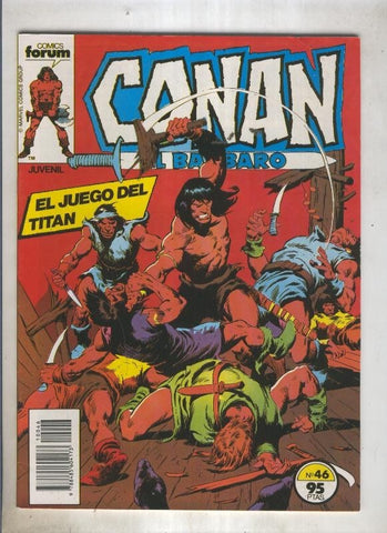 Conan el Barbaro primera edicion numero 046 (numerado 1 en trasera)